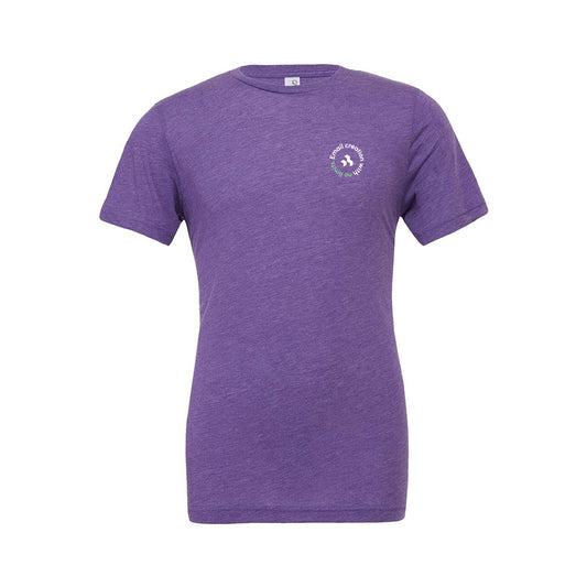 BELLA + CANVAS Triblend Tee Purple