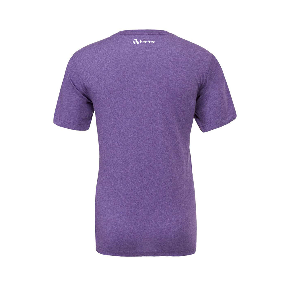 BELLA + CANVAS Triblend Tee Purple